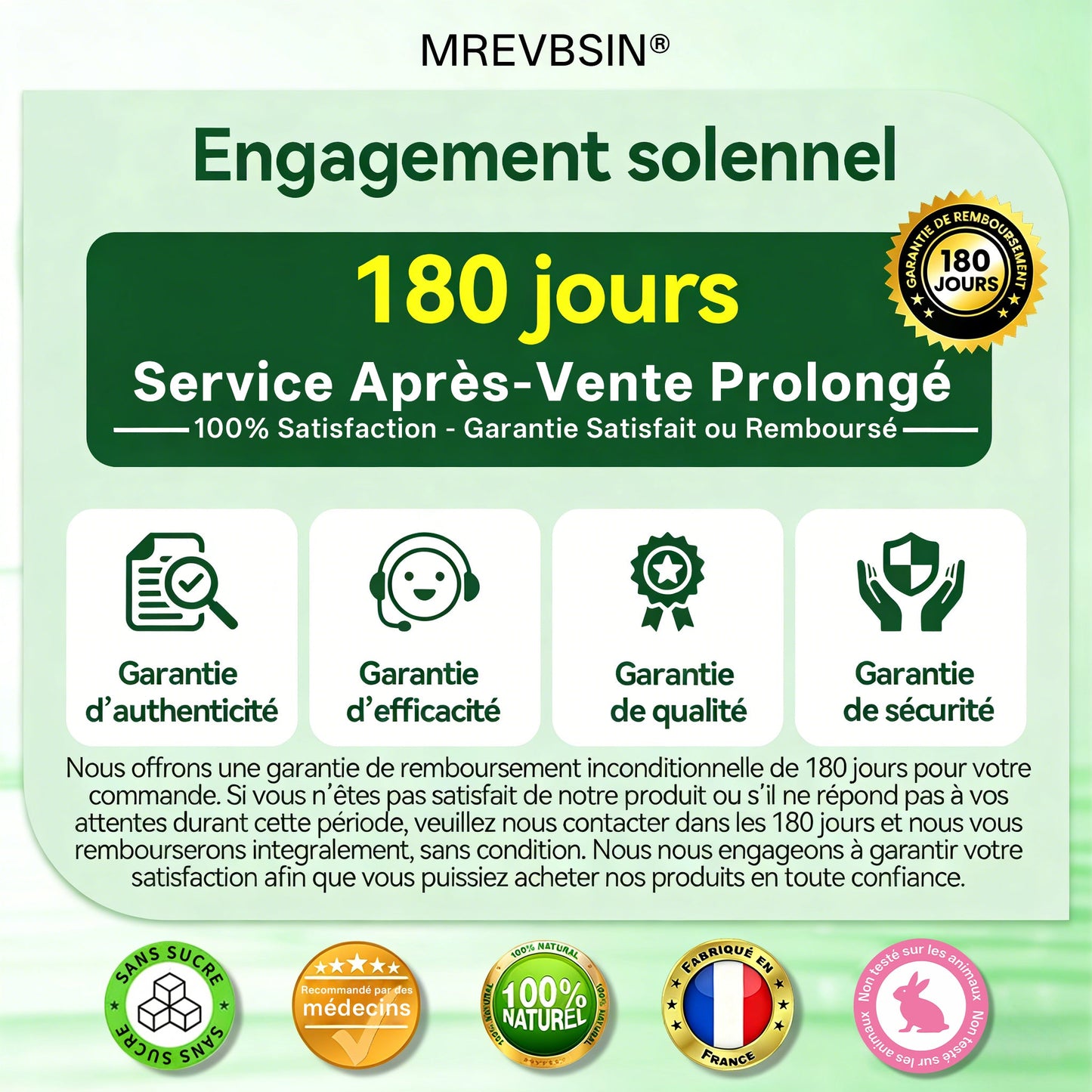 𝐌𝐑𝐄𝐕𝐁𝑺𝑰𝑵® 𝐏𝐚𝐭𝐜𝐡 𝐦𝐢𝐜𝐫𝐨𝐧𝐞𝐞𝐝𝐥𝐞 𝐧𝐚𝐧𝐨 𝟏𝟎-𝐞𝐧-𝟏 à 𝐥𝐚𝐫𝐠𝐞 𝐜𝐨𝐮𝐯𝐞𝐫𝐭𝐮𝐫𝐞 𝐚𝐦é𝐥𝐢𝐨𝐫é𝐞